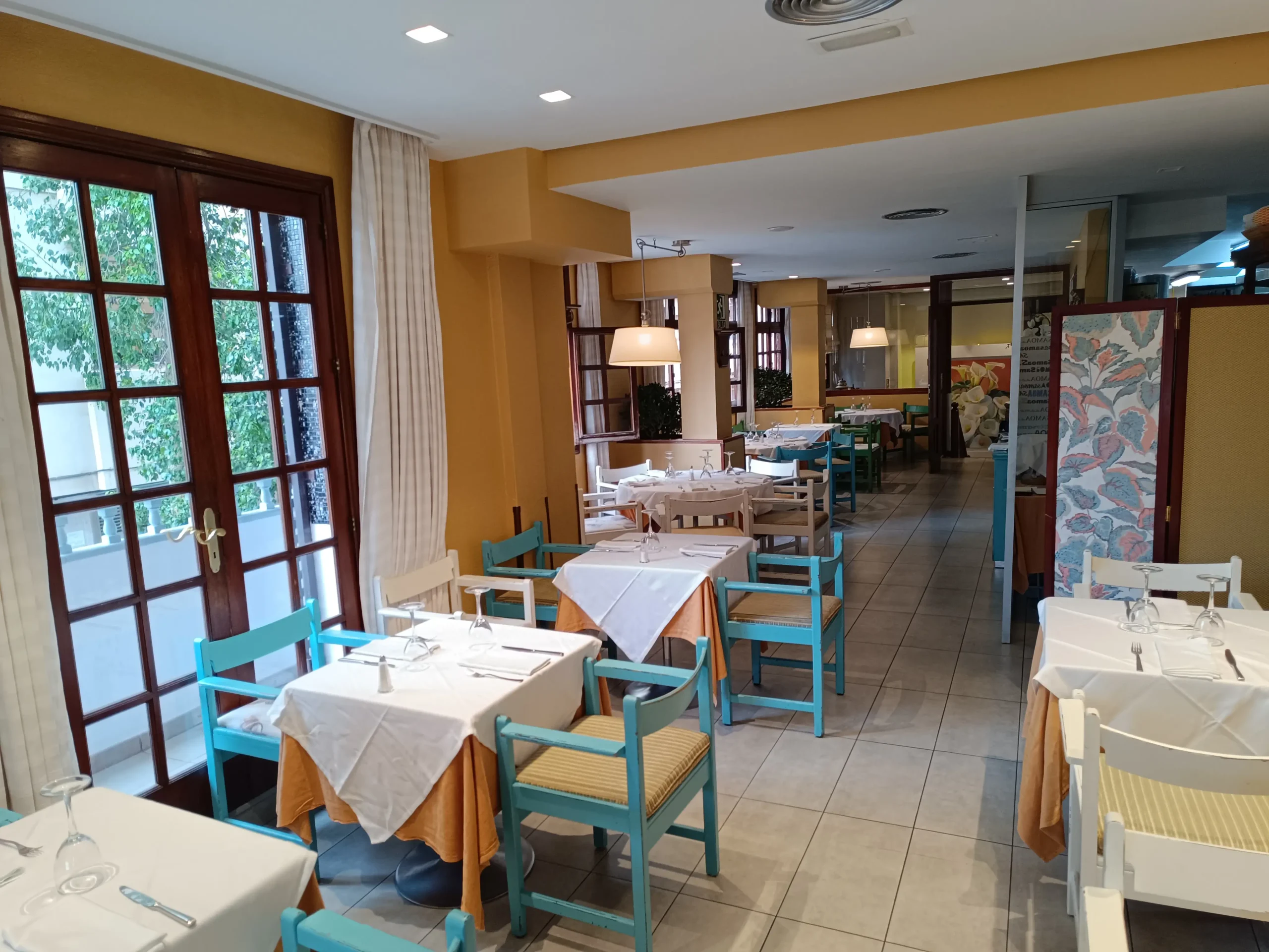 Área privada del Restaurante Samoa para grupos y eventos